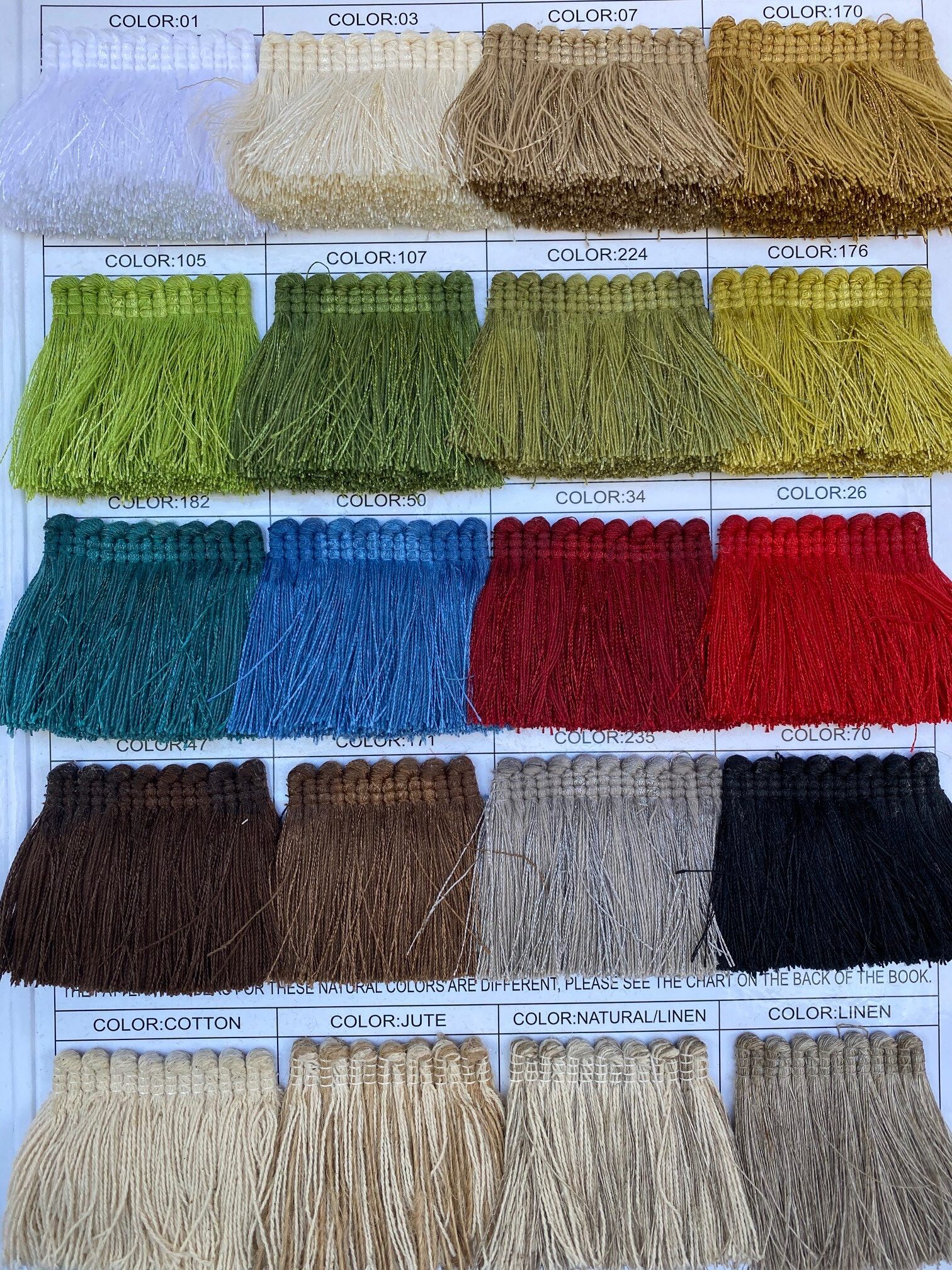 Solid Trimmings Award Fabrics, Inc.